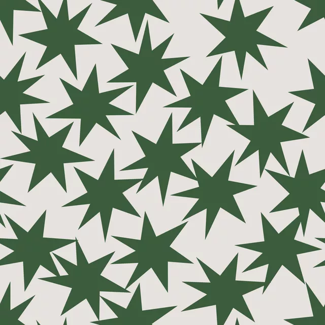 Tischdecke Magical Stars Green