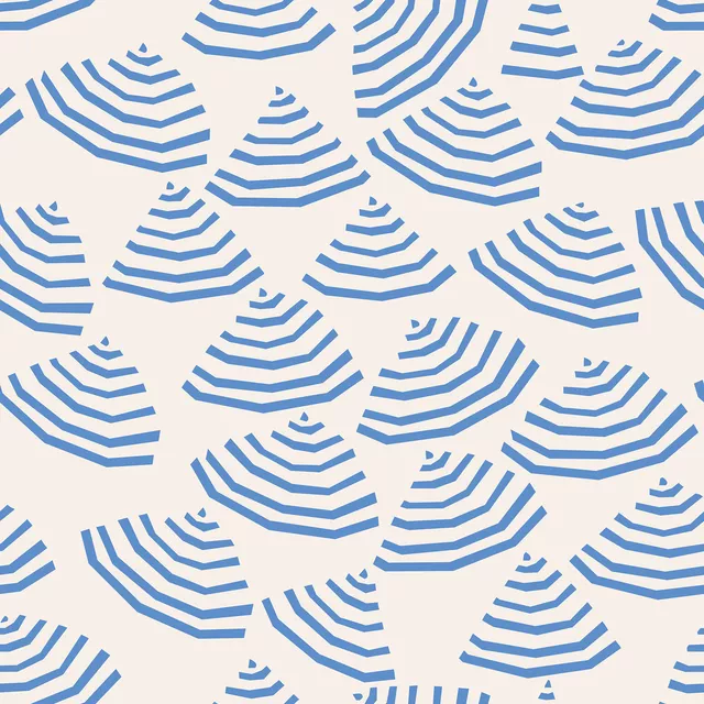Tischdecke La Plage bleu