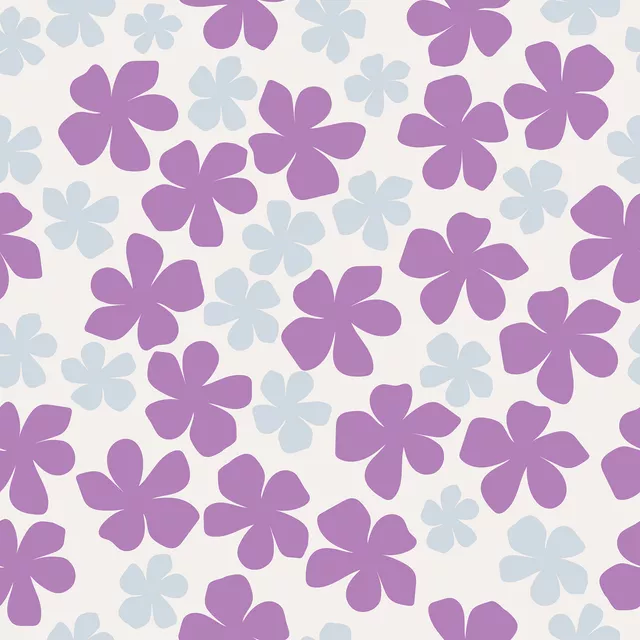 Sitzkissen Jardin Fleur violet