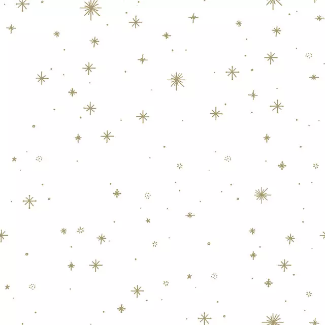 Kissen Sterne gold weiß