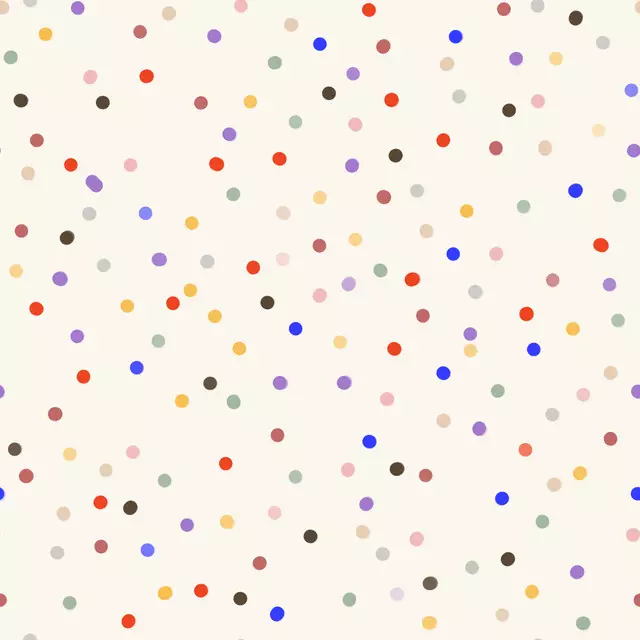 Punkte bunt klein