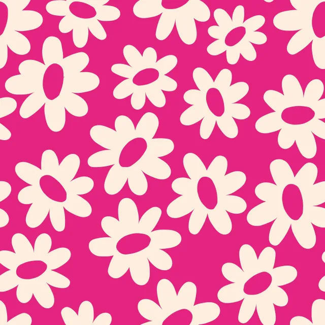 Flower Pattern Pink
