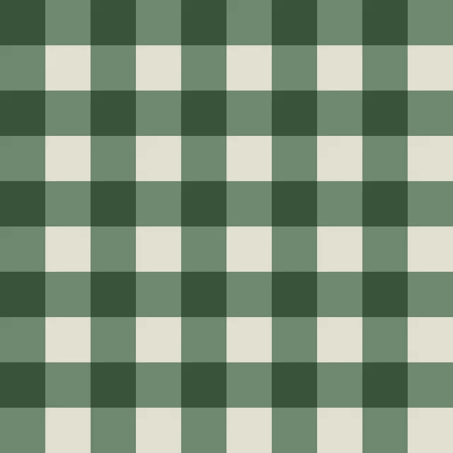 Bodenkissen Spring Thing Checks green
