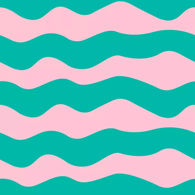 Kissen Sweet Stripes Green