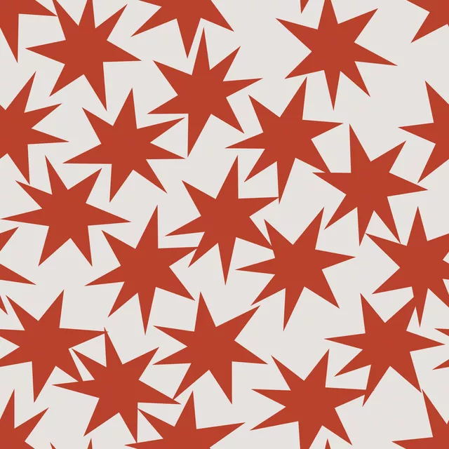 Tischläufer Magical Stars Red