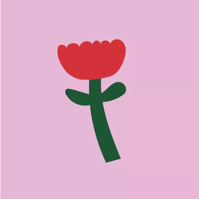 Sitzkissen Always Blooming Pink Love