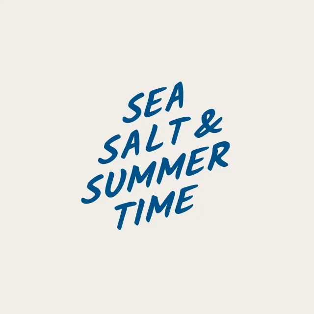 Kissen sea salt summertime Dark