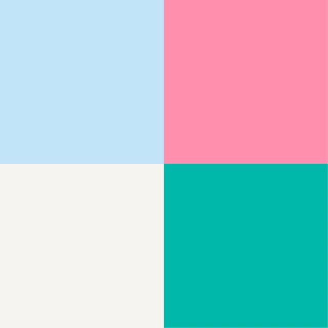 Kissen Sweet Squares Pink