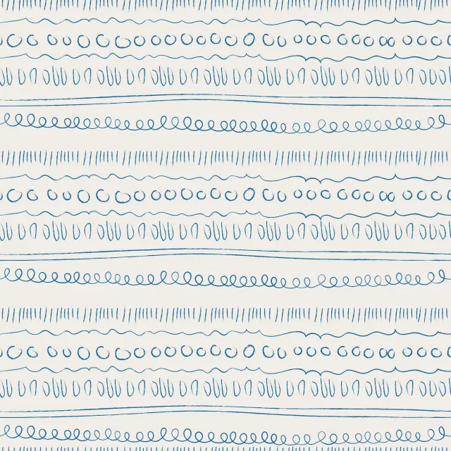 Summer Pattern Blue