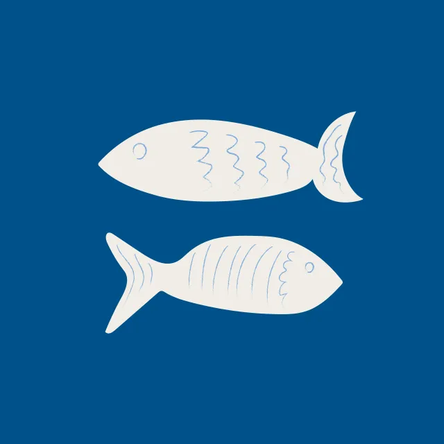 Kissen Summer Fish