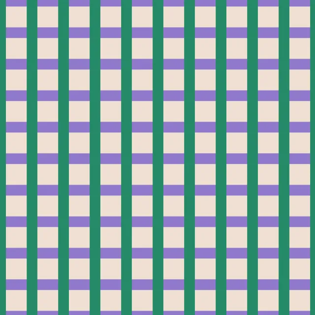 Dekovorhang Spring Stripes Violet Green