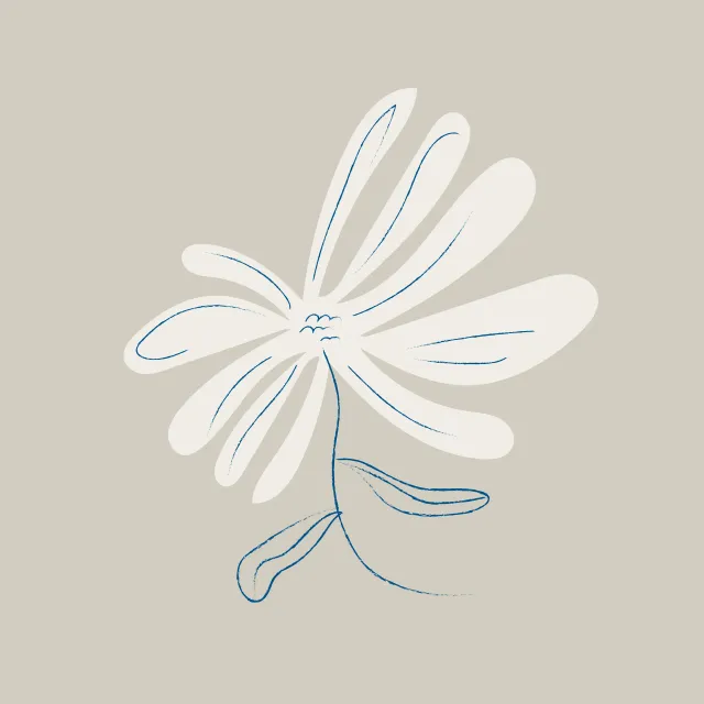 Servietten Beach Flower