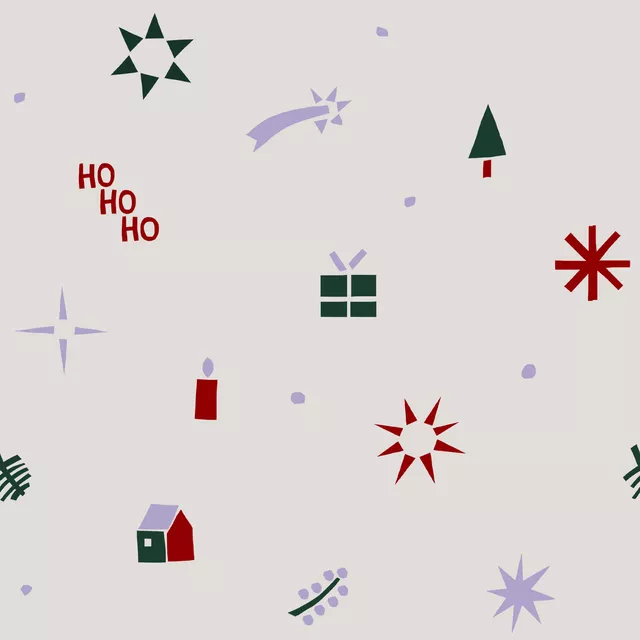 Tischset Ho Ho Happy