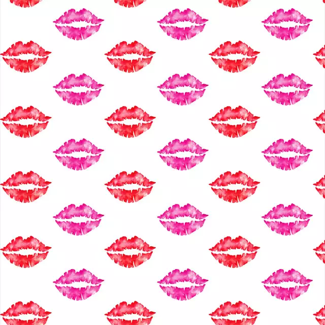 Tischdecke Kuss Pattern