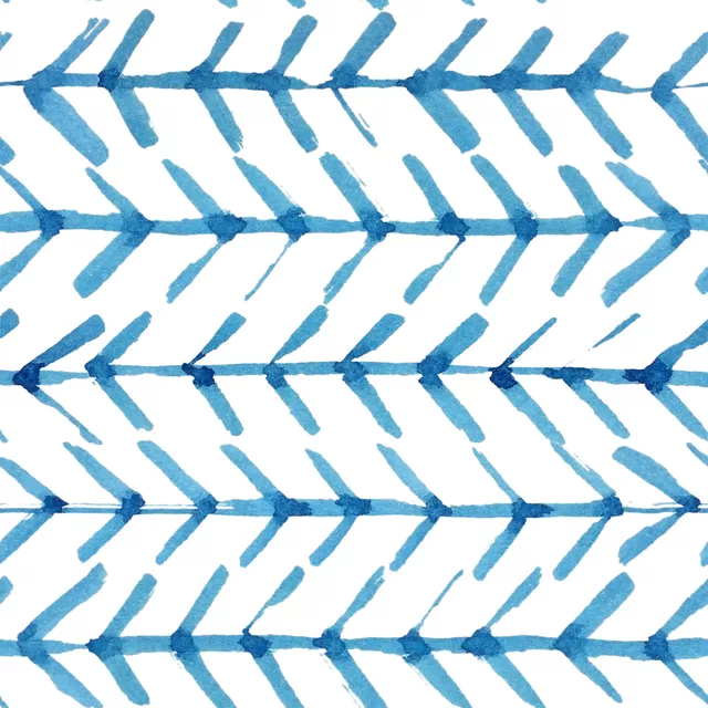 Kissen Blaue Pfeile