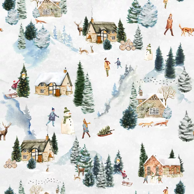 Geschirrtücher Winter Wunderland 2