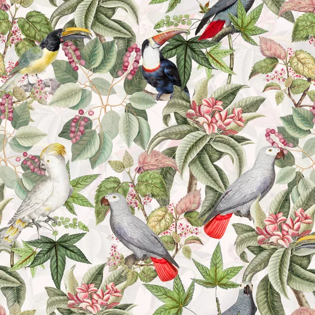 Kissen Tropischer Jungle Garten 14
