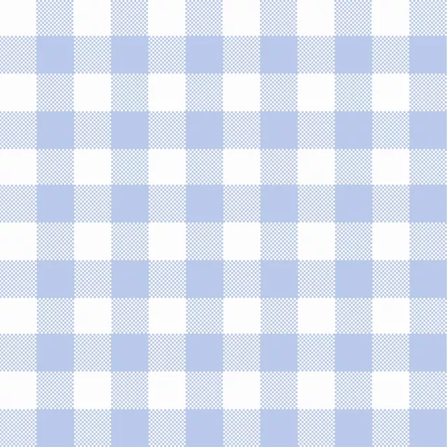 Bettwäsche Hellblau Vintage Karo