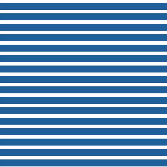 Bodenkissen Blau Weiße Streifen