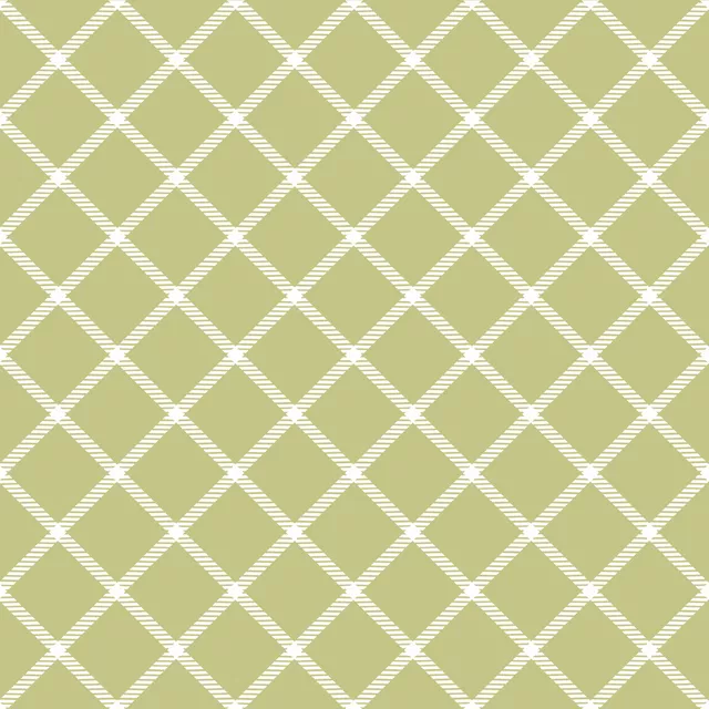 Dekovorhang Grün Weiß Gingham Grid 1