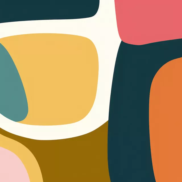 Tischset Herbst Abstrakt 1
