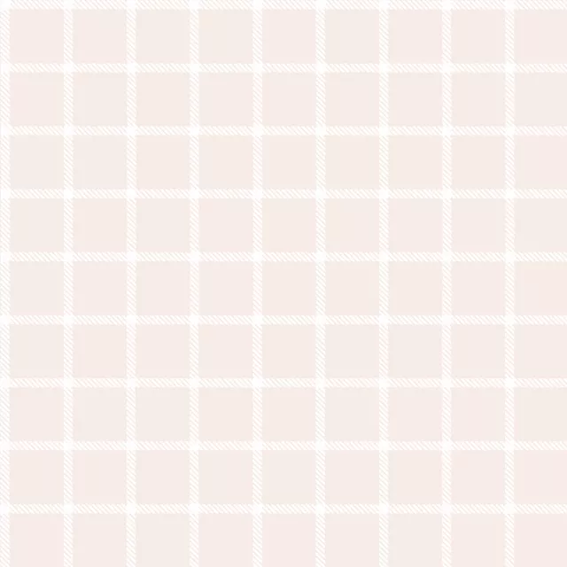Bodenkissen Rosa Weiß Gingham Grid 2