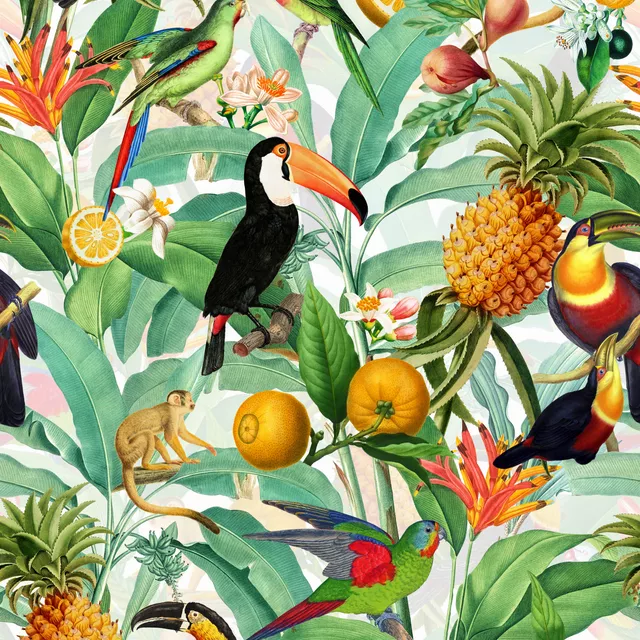 Kissen Tropischer Jungle Garten 2
