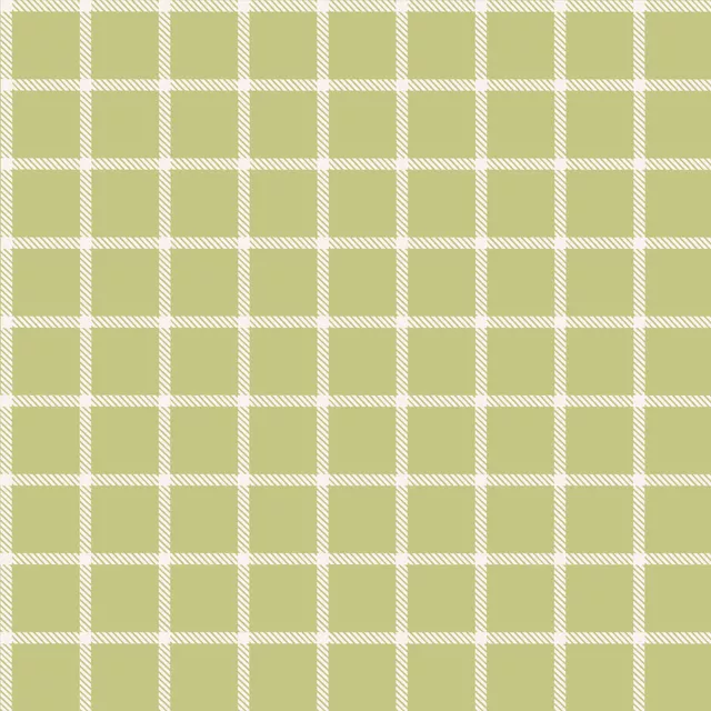 Tischset Grün Weiß Gingham Grid