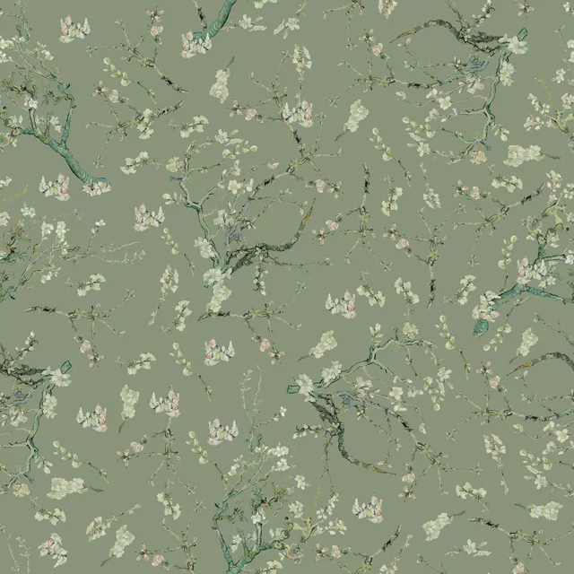 Kissen Vincent Van Gogh-Mandelblüten1