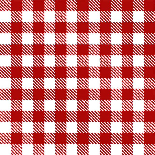 Tischdecke Sommer-Liebe Rot Weiß