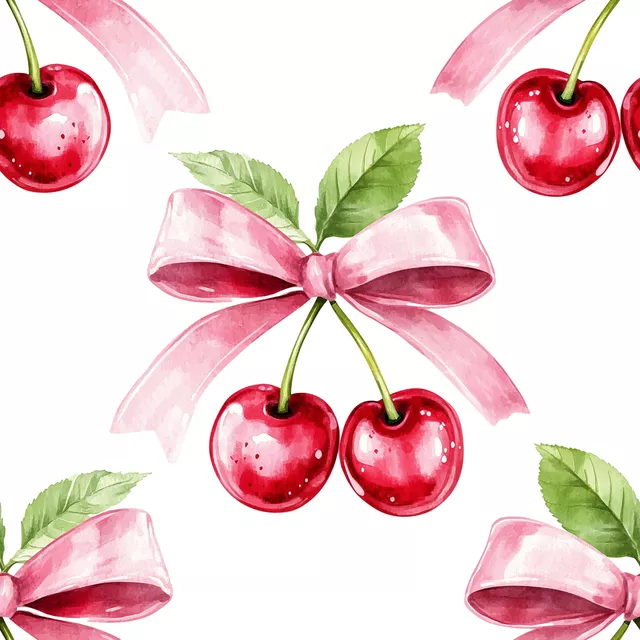 Tischdecke Kirsch Schleife Sommer Liebe 3