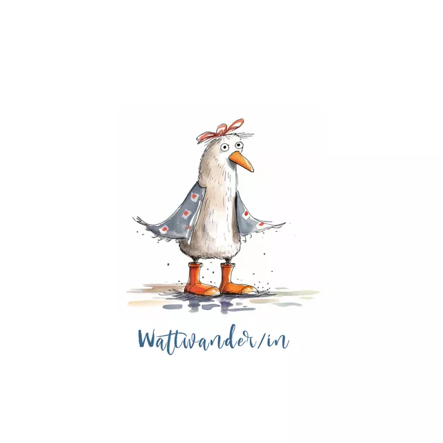 Servietten Wattwander/in