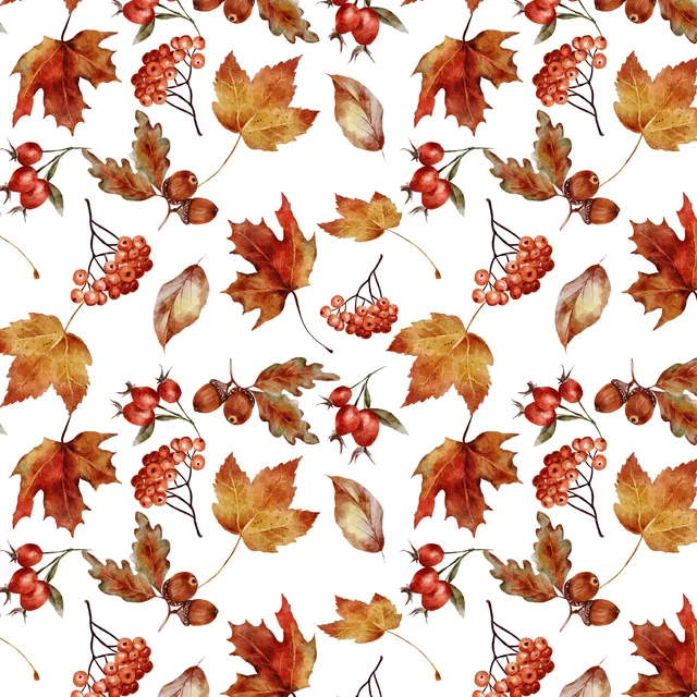 Kissen Goldener Herbst Blätter