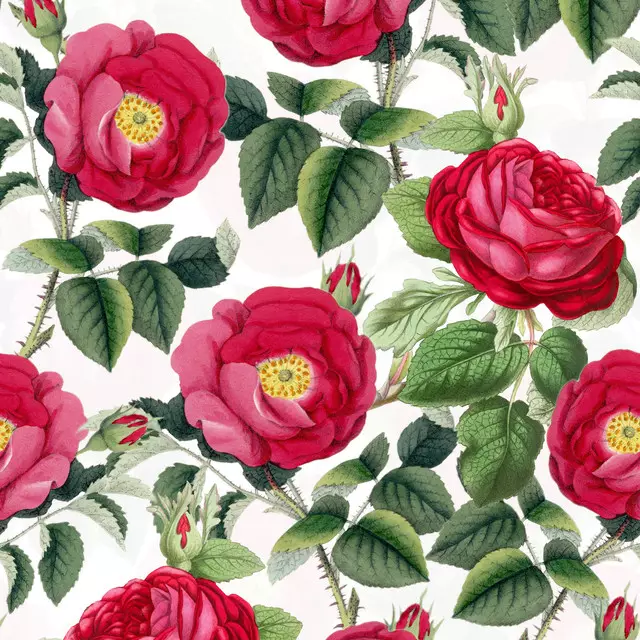 Tischdecke Vintage Rosen