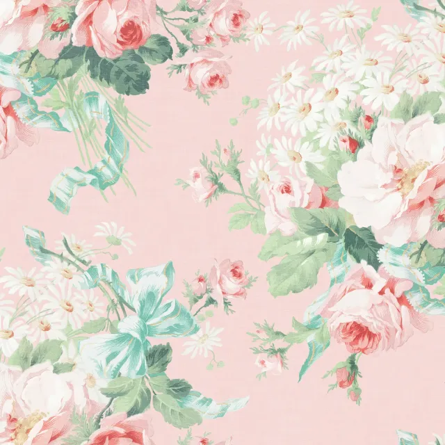 Geschirrtücher Chintz Rosen Sommer Garten 1
