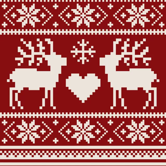 Servietten Merry Christmas  xmasred