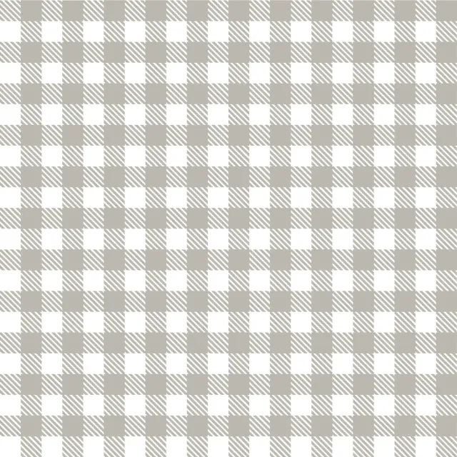 Tischdecke Kleines Karo Frühjahr Grau