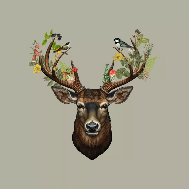 Tischläufer König des Waldes
