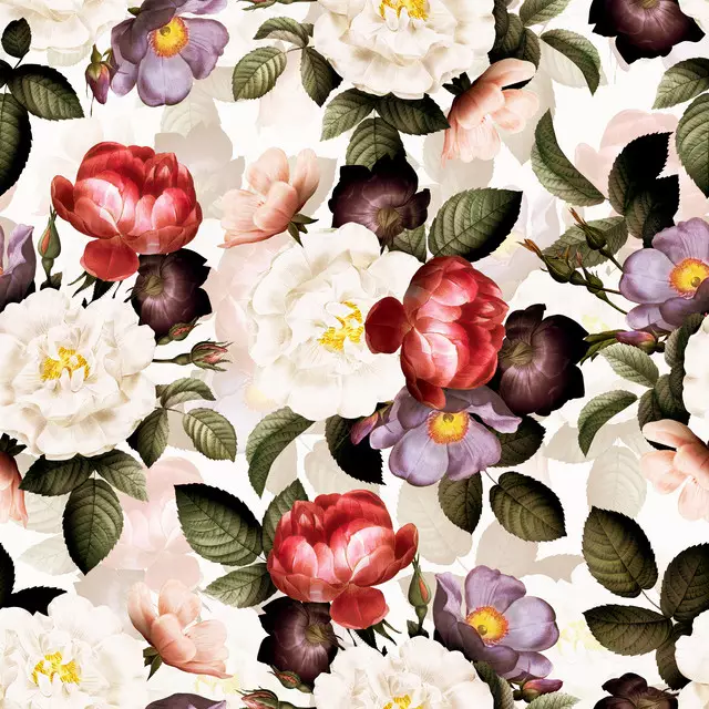 Kissen Vintage Rosen