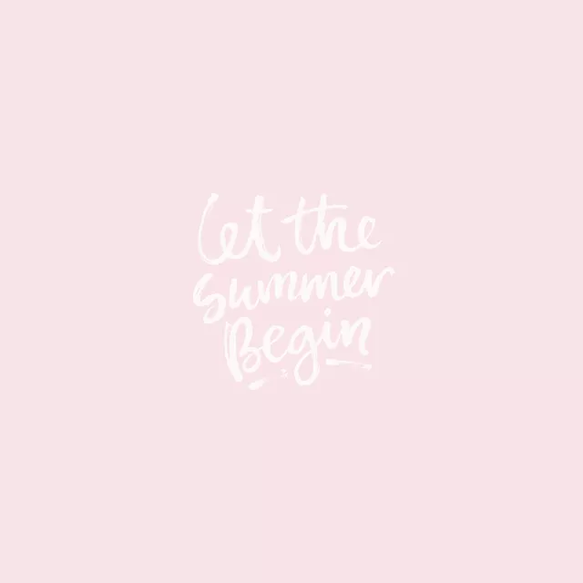 Kissen Let The Summer Begin