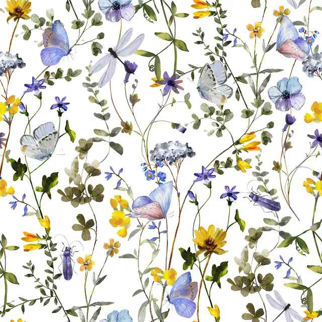 Tischdecke Wildeste Wildblumen Wiese 4