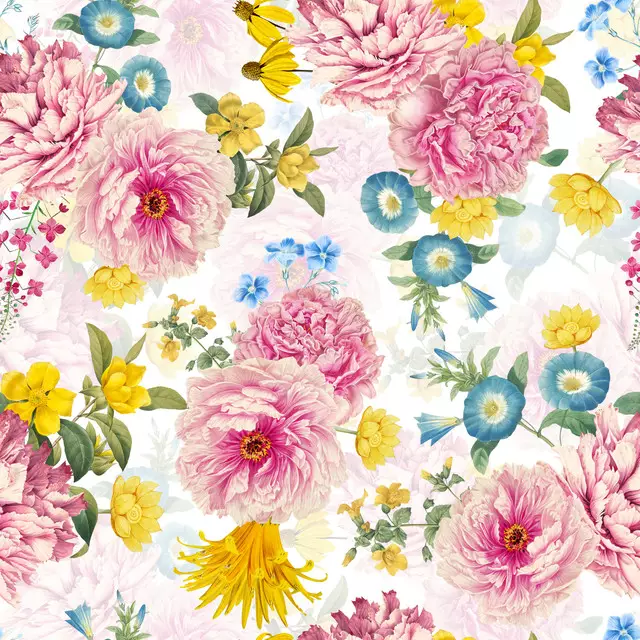 Vintage Frühlings Blumen