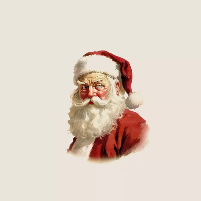 Servietten Vintage Weihnachtsmann