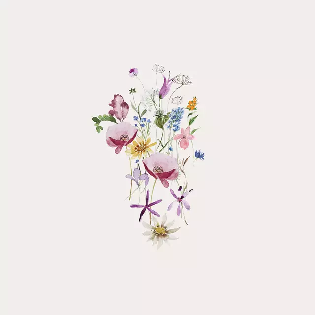 Sommerblumen Strauß