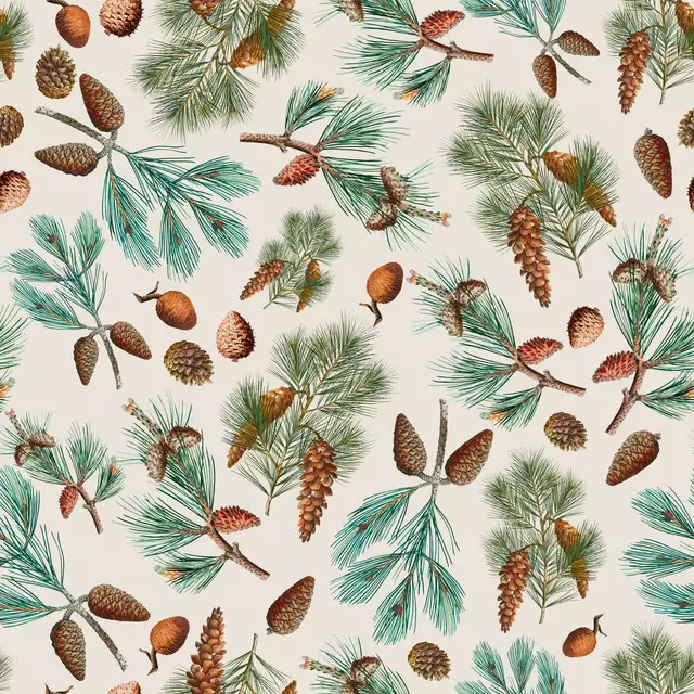 Tannenzweige 1 beige