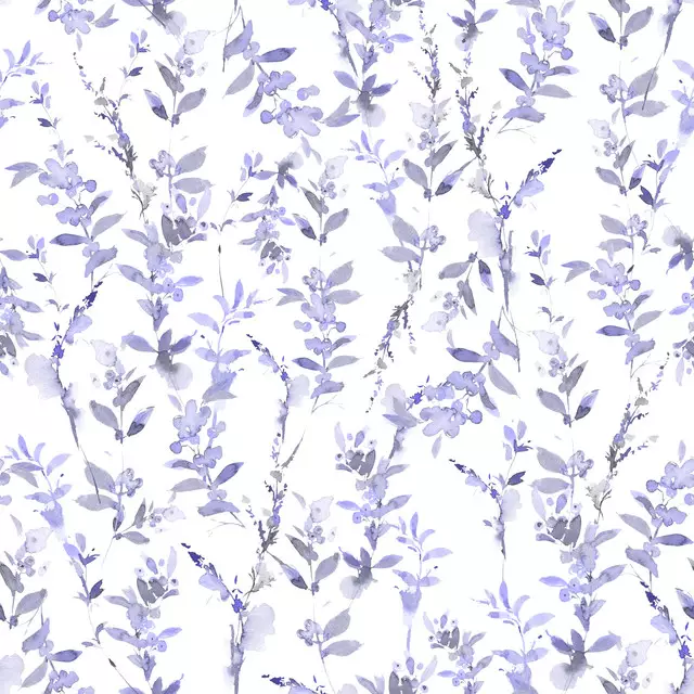 Very Peri Blumenwiese