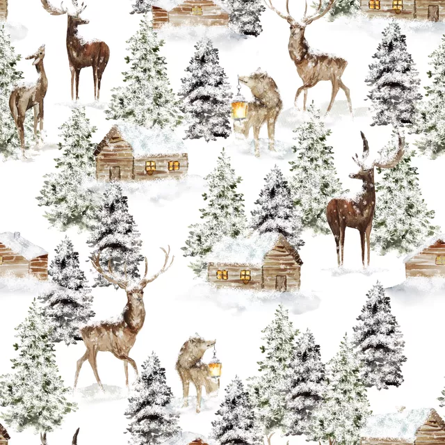 Tischset Winter Wunderland 3