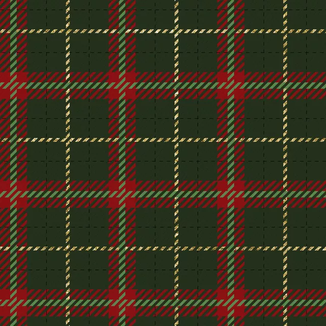 Tischdecke Grün Rot Weihnachts Plaid