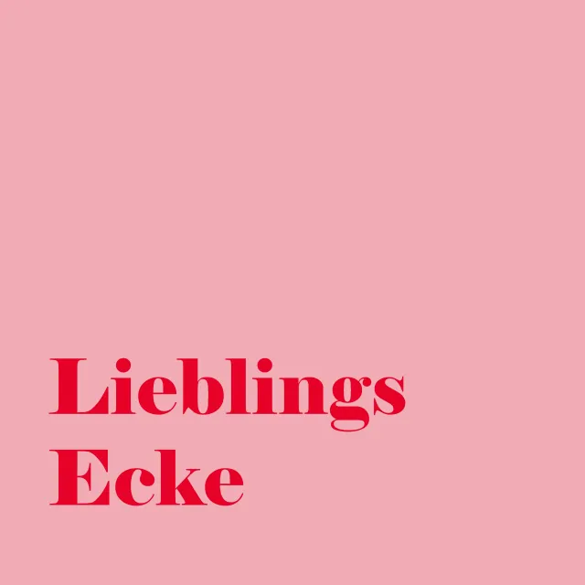 Kissen Lieblingsecke- pink