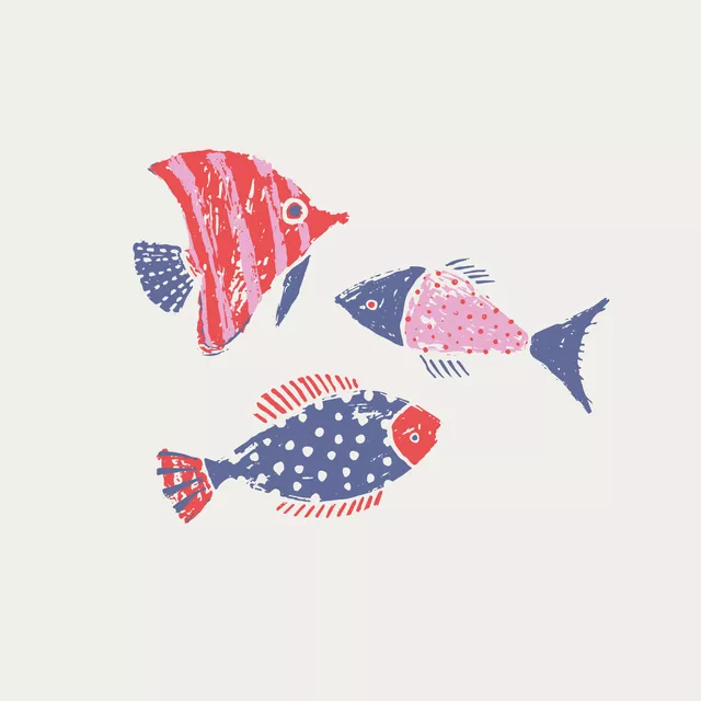 Kissen Fische